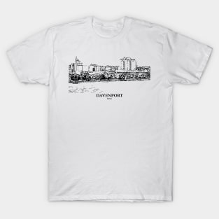 Davenport - Iowa T-Shirt